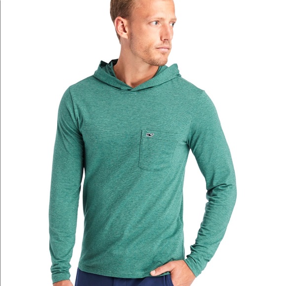 vineyard vines long sleeve hoodie tee